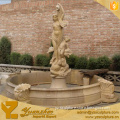 Classical Garden Carved Marble Fountain With Young Lady Statues